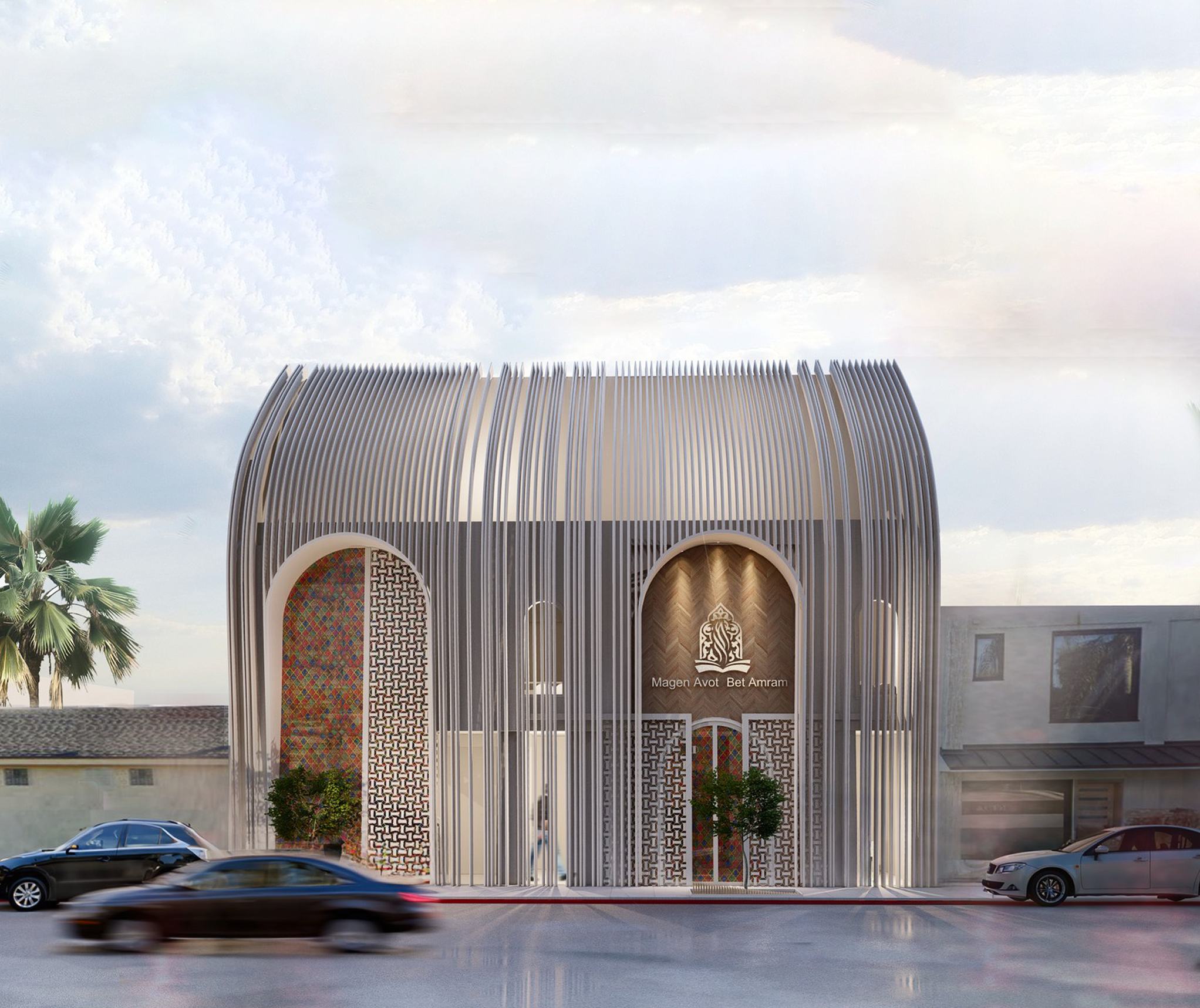 Magen Avot Moroccan Center rendering